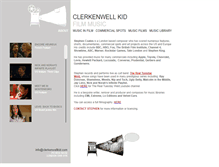 Tablet Screenshot of clerkenwellkid.com